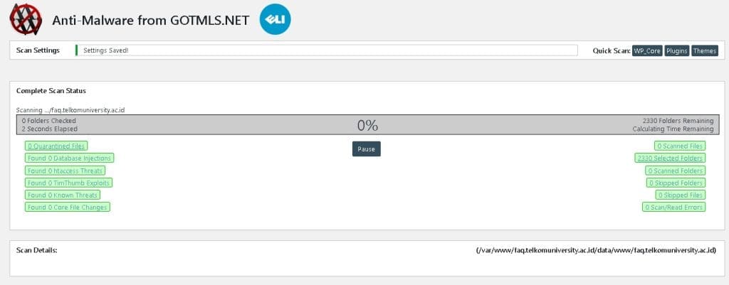 Anti Malware Scan Malware