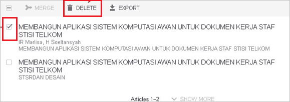 Memperbaiki Artikel Duplikat pada Google Scholar