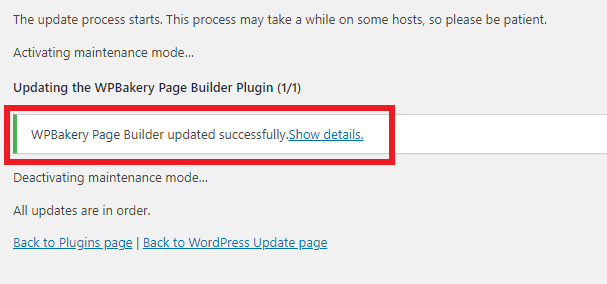 Update plugin suksess Update plugin suksess