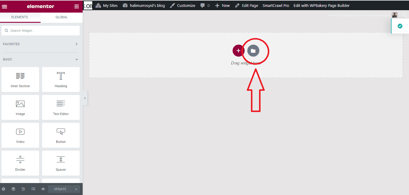Cara Mengganti Template Eelementor