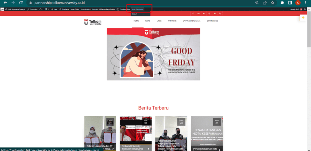 Masuk Ke Halaman Slider Revolution - Telkom University Masuk Ke Halaman Slider Revolution - Telkom University